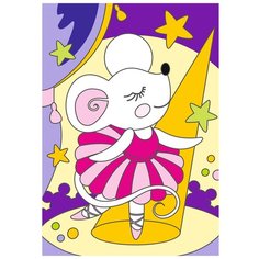 LORI Картина по номерам "Маленькая балерина" (Ркн-056)