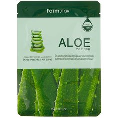 Farmstay Visible Difference Mask Sheet Aloe маска с экстрактом алоэ, 23 мл, 5 уп.