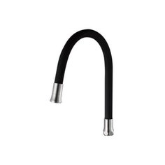 Гусак для кухни гибкий черный FRAP к смесителю F4049-6