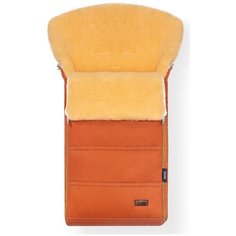 Конверт-мешок Nuovita Alpino Lux Pesco меховой 85 см оранжевый
