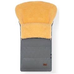 Конверт-мешок Nuovita Alpino Lux Pesco меховой 85 см серый