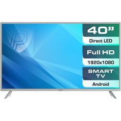 Телевизор Prestigio 40 Top 39" (2019), серебристый