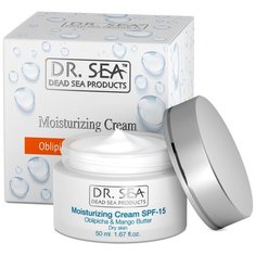 Dr. Sea Moisturizing Cream Oblipicha & Mango SPF15 Увлажняющий крем для сухой кожи лица с маслом облепихи, экстрактом манго и витаминами, 50 мл