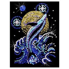 Волшебная Мастерская Мозаика из пайеток "Лунный Дельфин" 018