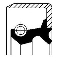 Сальник коробки передач Corteco 19033799B