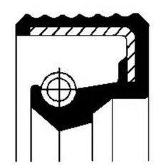 Сальник коробки передач Corteco 01025607B