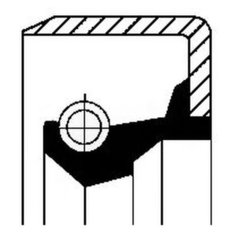 Сальник коробки передач Corteco 12001623B
