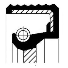 Сальник коробки передач Corteco 01019289B