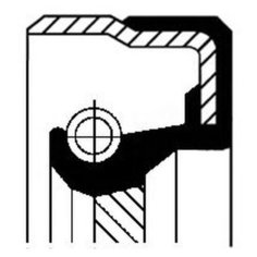 Сальник коробки передач Corteco 01017136B