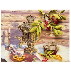 Волшебная Мастерская Мозаика из пайеток "У самовара" MX-10