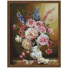 Алмазная мозаика Molly 40х50 см Бузин. Свежий букет