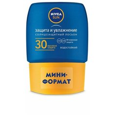 Nivea Sun солнцезащитный лосьон Защита и увлажнение SPF 30 50 мл