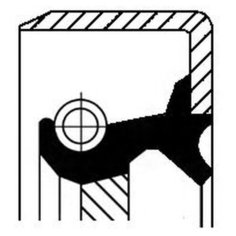 Сальник коробки передач Corteco 12011295B