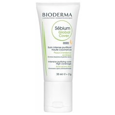 Bioderma Sébium Global Cover Крем-флюид для лица, 30 мл