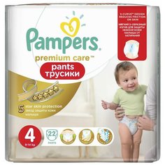 Pampers Premium Care трусики 4 (9-14 кг), 22 шт.