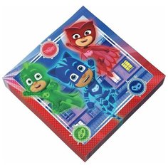 Набор салфеток 12шт 33х33см Герои в масках Росмэн