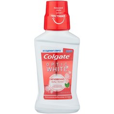 Colgate Optic White отбеливающий ополаскиватель полости рта, 250 мл