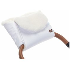 Nuovita Муфта меховая для коляски Vichingo Bianco bianco/белый