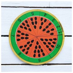 097101 WoodLand Toys Развивающая игра Арбуз, (Обучение счету) Woodland 097101