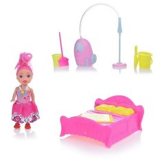 Кукла Oubaoloon с мебелью, 11 см, W700-89