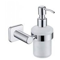 Дозатор для жидкого мыла настенный (стекло) хром (цинк) (KH-1710) Kaiser