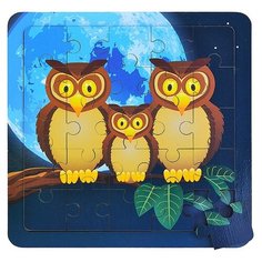 Пазл в рамке Щепочка "Совиная семья" (D0866)