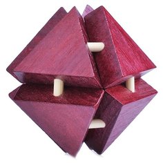 Головоломка Щепочка деревянная, 8 деталей (D0666-2)