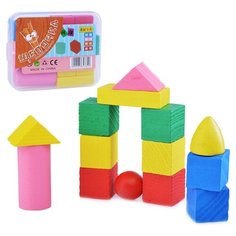 Деревянный конструктор Щепочка в коробке (D0673)