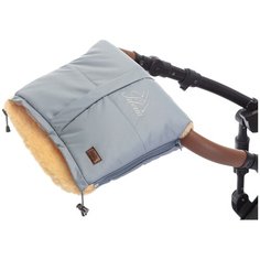 Nuovita Муфта меховая для коляски Siberia Pesco grigio/серый