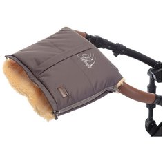 Nuovita Муфта меховая для коляски Siberia Pesco cioccolata/шоколад