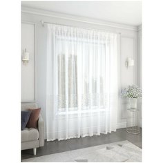 Тюль ARCO DORO S35 на ленте 260 см 1 шт. белый