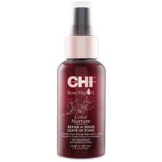 CHI Rose Hip Oil Несмываемый тоник для блеска и восстановления волос, 59 мл