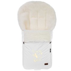 Конверт-мешок Nuovita Islanda Bianco меховой 90 см белый