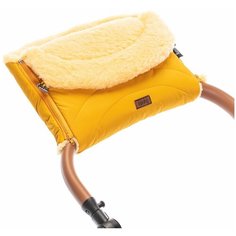 Nuovita Муфта меховая для коляски Tundra Pesco miele/медовый