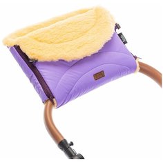 Nuovita Муфта меховая для коляски Tundra Pesco viola/фиолетовый