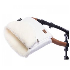 Nuovita Муфта меховая для коляски Polare Bianco белый