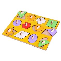 Рамка-вкладыш Ань-Янь Сортер-Геометрические фигуры (ПСД053)