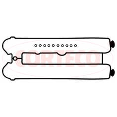 Прокладка крышки ГБЦ CORTECO 026156P