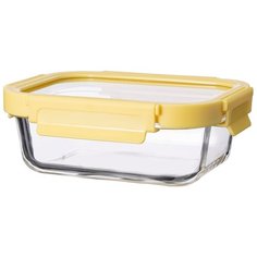 Контейнер для еды Smart Solutions стеклянный 1050 мл желтый ID1050RC_127C