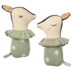Погремушка Maileg Bambi dusty mint