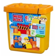 Конструктор Mega Bloks First Builders 6634 Стройка