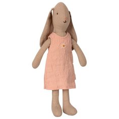 Мягкая игрушка Maileg Заяц в розовом платье, 22 см
