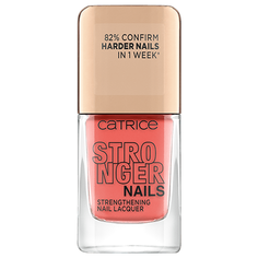 Укрепляющий лак для ногтей Stronger Nails, 10.5 мл, 02 burly coral Catrice