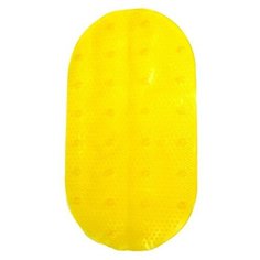 Нескользящий коврик для ванной Uviton Бусинка желтый