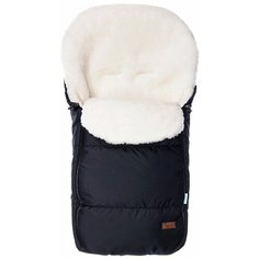 Конверт-мешок Nuovita Vichingo Bianco 90 см nero