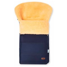 Конверт-мешок Nuovita Alpino Pesco меховой 85 см blu scuro