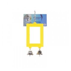 Зеркало с колокольчиком для птиц SKY Adventure Bound "Tall Mirror", зеленое, 12см