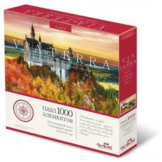 Origami Пазл Origami 1000 деталей: Виа Терра. Лебединый замок