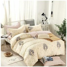 Комплект постельного белья из сатина С-311 семейный Valtery