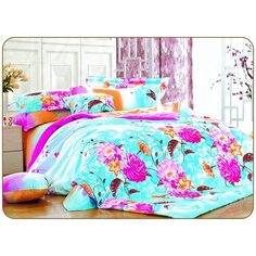 Комплект постельного белья из сатина C-210 1,5 спальный Valtery